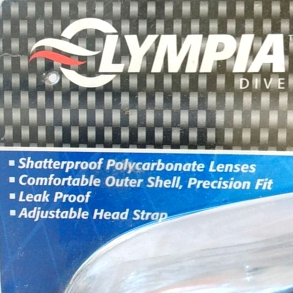 OLYMPIA DIVE ADULT GOGGLES NWT - Picture 2 of 7